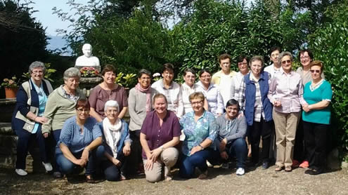 Foto de las participantes a la Asamblea